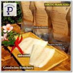 Freshly frozen Pacific Catch ARCTIC PEARL COD FILLETS (price/bag 200g 2pcs)